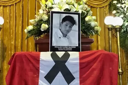 Padre de Rosalino Florez exige "justicia ms rpido" para fallecidos en protesta