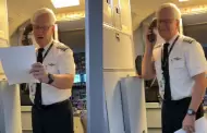 Su ltimo vuelo! Piloto da emotivo discurso el mismo da de su jubilacin tras 32 aos de trabajo