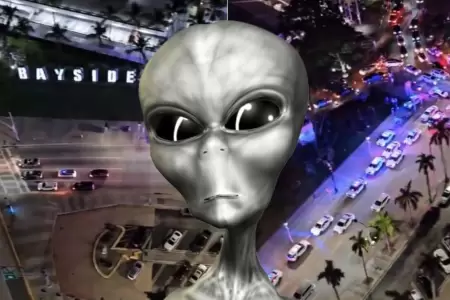 La verdad del video de presuntos aliens en Miami.