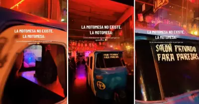 Restaurante sorprende con 'motomesa' para parejas.