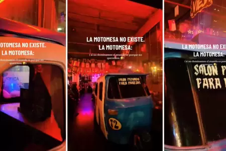 Restaurante sorprende con 'motomesa' para parejas.