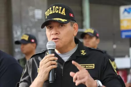Jefe de la PNP evita responder sobre propuesta de contratar guardaespaldas armad