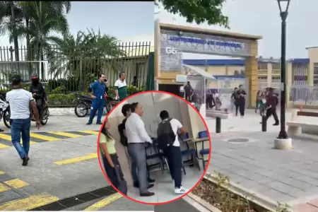 Delincuentes toman hospitales y universidades en Ecuador