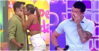 Los besos entre Korina Rivadeneira y Pablo Heredia ponen celoso a Mario Hart?