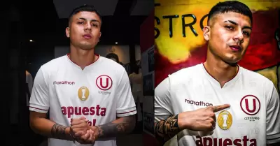 Jairo Concha es el nuevo jugador de Universitario de Deportes.