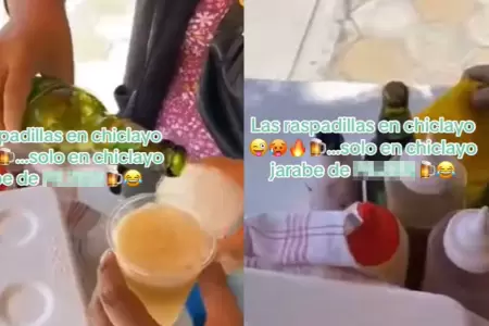 Raspadillas con jarabe de cerveza sorprende en Chiclayo.