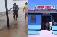 Tumbes: Intensas lluvias inundan rea de emergencia en Hospital Regional Jamo