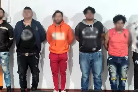 Capturan delincuentes ecuatorianos con dinamita peruana.