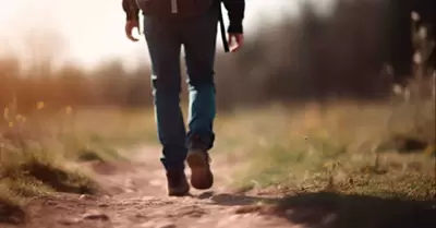 Hombre italiano camina 450 Km tras discutir con su esposa.