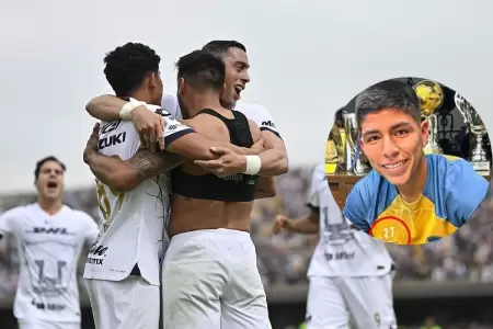 Piero Quispe gan su primer partido con Pumas.