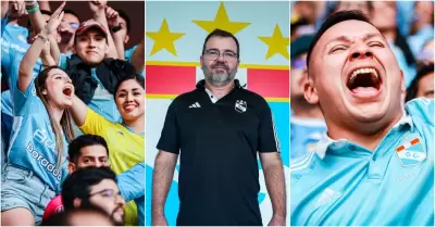 DT de Sporting Cristal qued impresionado por el apoyo de la hinchada