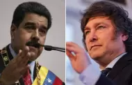 Argentina y Venezuela enfrentados?: Javier Milei y Nicols Maduro intercambian polmicas expresiones