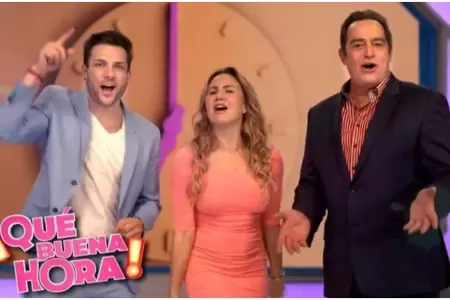 Nicola Porcella ser conductor del programa 'Qu buena hora!'