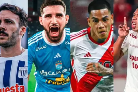 Los jugadores ms caros de la Liga 1.