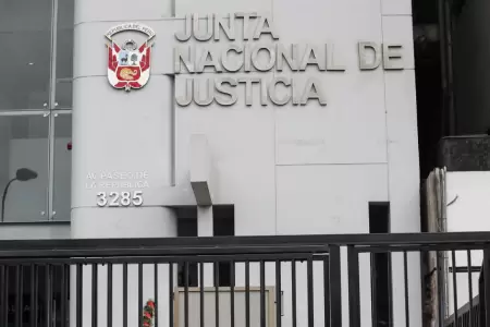 Abogado de JNJ sobre destitución e inhabilitación de magistrados