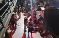 Megaoperativo en discoteca Paradise en SJL: PNP interviene a casi 90 extranjeros con armamento y drogas