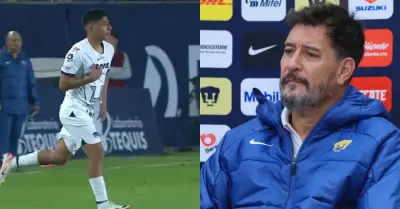 DT de Pumas sobre debut de Piero Quispe en Liga MX