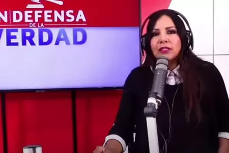 Cecilia García sobre agresión a Dina Boluarte.