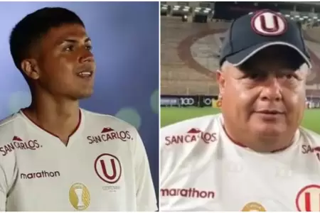 Padre de Jairo Concha celebra debut en Universitario