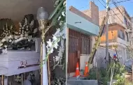 Arequipa: Nio de 8 aos muere electrocutado porque roz cable expuesto en su vivienda