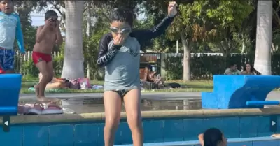 Solo tres de nueve piscinas estn aptas para baistas en Chimbote y Santa