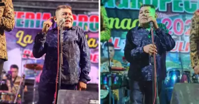 Dilbert Aguilar brind concierto conectado a tanque de oxgeno