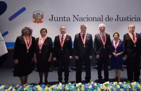 Miembros de la Junta Nacional de Justicia.