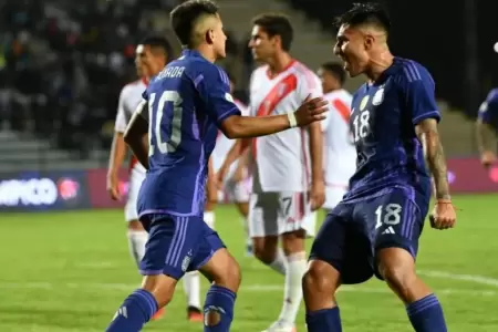 Seleccin Peruana Sub-23 cae 2-0 ante Argentina y pierde la punta del Grupo B