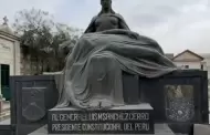 El Agustino: Roban placas de bronce de mausoleos de expresidentes y personajes histricos