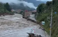 Desastre en Apurmac: Crecida del ro Chalhuanca destruye tramo clave de la va Interocenica Sur