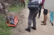 Joven sale de casa para ir a su chacra y es arrastrado por huaico en Yauyos: logra sobrevivir pero perdera la pierna