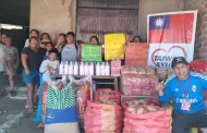 Exitosa y Gobierno de Taiwn entregan una tonelada de vveres a la olla comn 'Jireh de Adesesep'