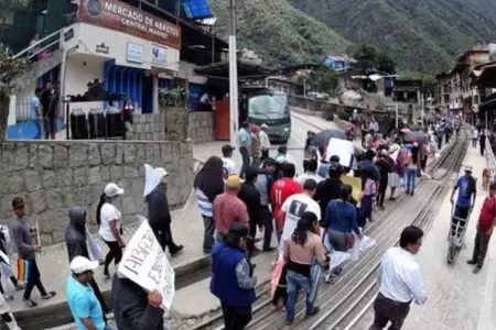 Pobladores de Machu Picchu dan tregua de 24 horas al Gobierno.