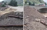 Alarmante! Colapso de puente provisional impide trnsito en va de Ayacucho