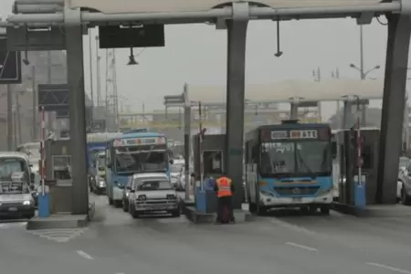 Rutas de Lima rechaza suspender cobro del peaje.