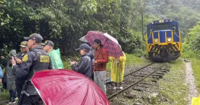 Servicio de tren a Machu Picchu contina suspendido por segundo da consecutivo.
