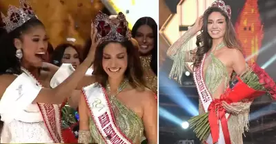 Maricielo Gamarra gana el Reina Hispanoamericana.