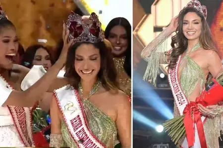 Maricielo Gamarra gana el Reina Hispanoamericana.