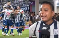 "Este ao campeonamos": Hincha de Alianza Lima reacciona ante triunfo contra Csar Vallejo