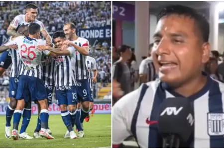 Reaccin de hincha de Alianza Lima ante triunfo contra Vallejo