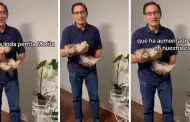 Martn Vizcarra presenta a 'Morita', su adorable compaera de cuatro patas: "No me arrepiento de tenerla"