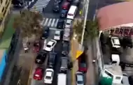 Callao: Reportan trfico intenso tras cierre de tramo de av. Colonial por las obras de la Lnea 2 del Metro de Lima
