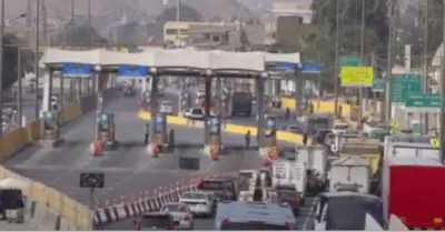 Rutas de Lima impidi pase de vehculos en Puente Piedra.