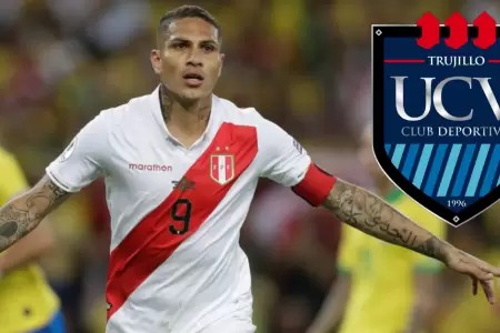 Paolo Guerrero firma con Csar Vallejo y sera presentado en Trujillo.