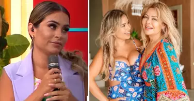 Ethel Pozo responde a crticas por su sexy vestido.