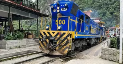 Reanudan operaciones ferroviarias en va a Machu Picchu.