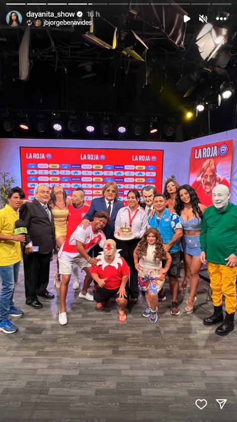 Dayanita celebró su cumpleaños con el elenco de JB.