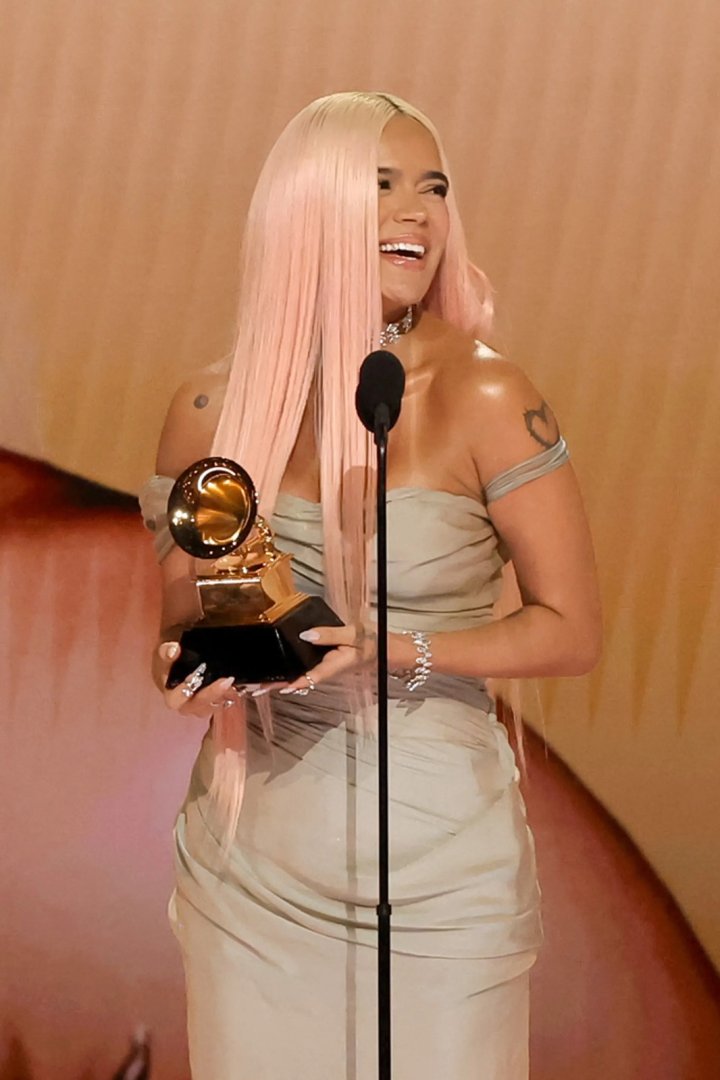 Karol G en los Grammys