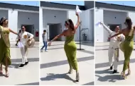 "No me juzguen": Luciana Fuster se luce bailando marinera en tacones durante actividades en Pimentel