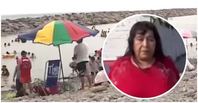 Mujer prfuga fue capturada mientras disfruta de la playa